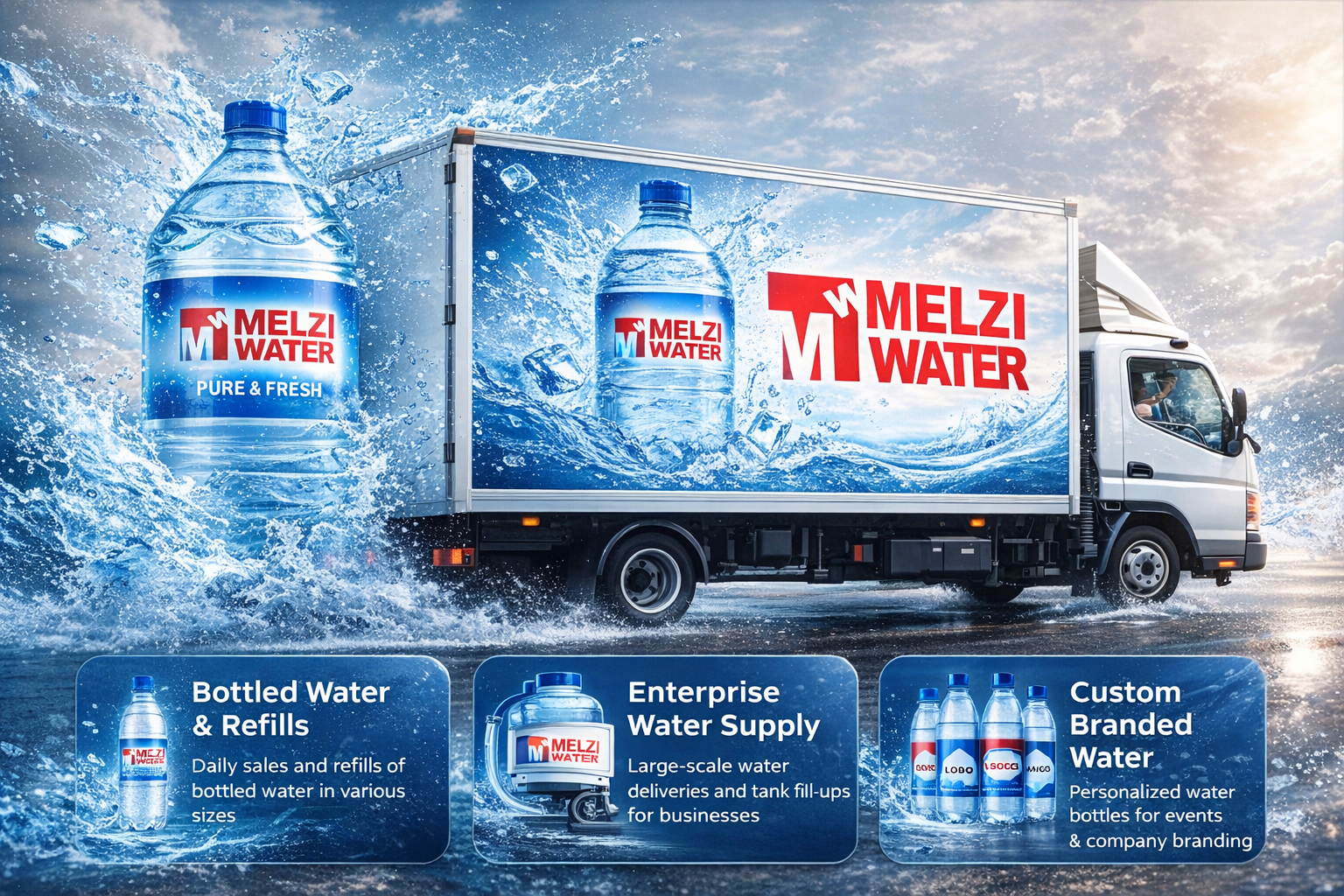Melzi Water Supply & Delivery Solutions